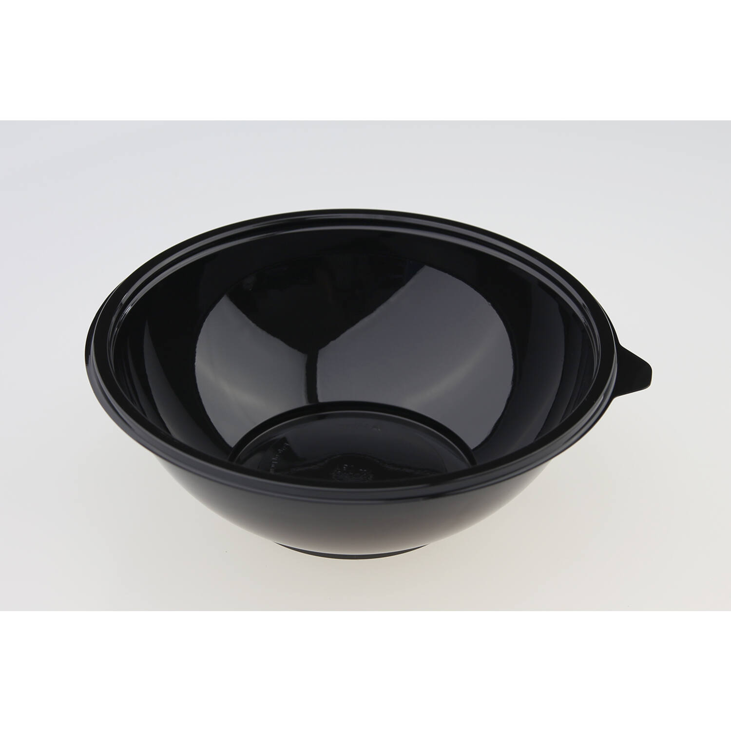 SALADEBOWL 750ml ROND ZWART  360st
